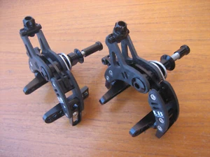 Ultralight Ciamillo L8 Carbon/Titanium Brakes (AX Lightness, THM Fibula Style) - Picture 1 of 12