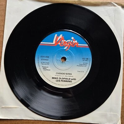 MIKE OLDFIELD Cuckoo Song/Pipe Tune UK 45 7" Record Vinyl Records - Image 1 of 2