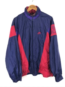 Vintage Nike Jacket - Retro Track Jacket - Sweatshirt Jacket - Old School - 90s - Size XL - Picture 1 of 10
