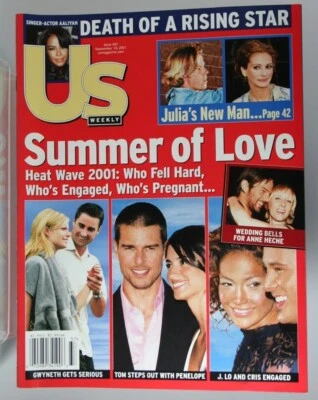 Aaliyah Julia Roberts Tom Cruise J. LO Anne Heche Summer of Love US Weekly #343 - Image 1 of 4
