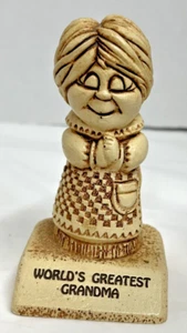 Vintage 1972 World's Greatest Grandma Figure Statue W-246 Paula 1972 5" - Picture 1 of 9