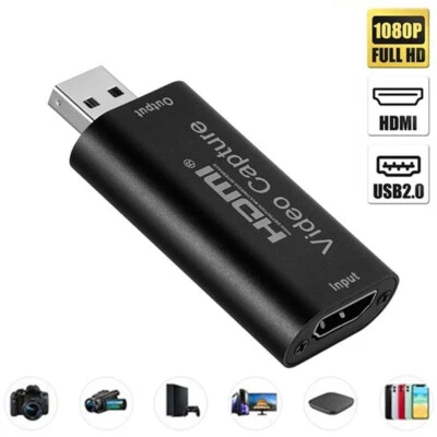 L18C Game Video Capture Card 4K 1080p HDMI To USB 2.0 Recorder Live Video Stream - Image 1 of 4