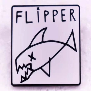 Flipper - Emaille Pin - Bild 1 von 1