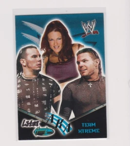 2002 Fleer WWE Royal Rumble #90 Team Xtreme. Hardy Boyz & Lita - Bild 1 von 1