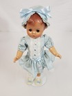 1994 Effanbee Patsy Joan 1940’S Reproduction 16” Vinyl Doll Blue Dress Bonnet