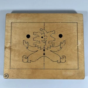 AccuCut JUGGLER Cards in Nothing Flat, Crease Jumbo Wood Die (NC545CJ) CINF - Picture 1 of 11