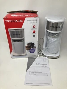 Frigidaire-K-CUP Single Brew Coffee Maker Machine 6"Lx4.8"Dx10.7"H WHITE - Picture 1 of 11