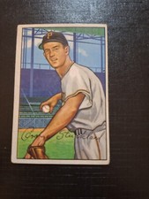 1952 Bowman Baseball Card #207 George Strickland EX Nice