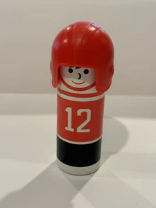 VINTAGE AVON GRID KID LIQUID HAIR TRAINER - 8 FL OZ.   NEAT LITTLE FOOTBALL GUY - Picture 1 of 8