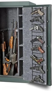 Rack Organizer Gun Safe 8 Pistol Hand Gun Narrow Full Door Storage Wire Hanger - Picture 1 of 2
