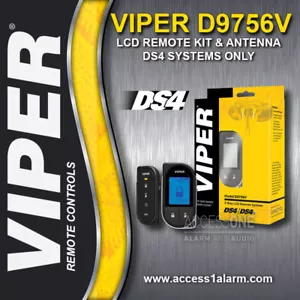 NUEVO Kit de control remoto de 1 milla LCD de 2 vías Viper DS4VP D9756V - Imagen 1 de 4