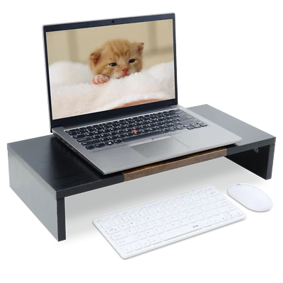 Wood Monitor Riser,20 inch Sturdy Computer/Laptop/PC Stand for Desk Organizer  - Image 1 of 2