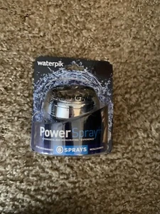 Waterpik Powerspray 6 modos cromado *El paquete está dañado 1,8 gpm máximo - Imagen 1 de 7