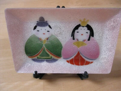 Japan Kunst Deko Email Cloissoné - Bild 1 von 2