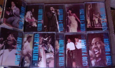 EX 12 CASSETTE tape set Rhythm & Blues TIME LIFE Chuck Berry Otis Redding MOTOWN - Image 1 of 4