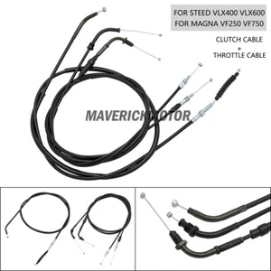 Extend Throttle Clutch Cable For Honda Steed VLX400 600 Shadow VT400 Magna VF250 - Picture 1 of 12