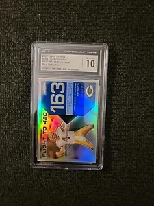 2007 Topps Chrome Brett Favre Collection #BF163 Blue Refractor /50 CGC 10 GS230 - Picture 1 of 2