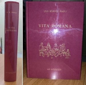 Paoli VITA ROMANA storia sociale illustrata antichi romani Case Cose Mestieri 62 - Picture 1 of 21