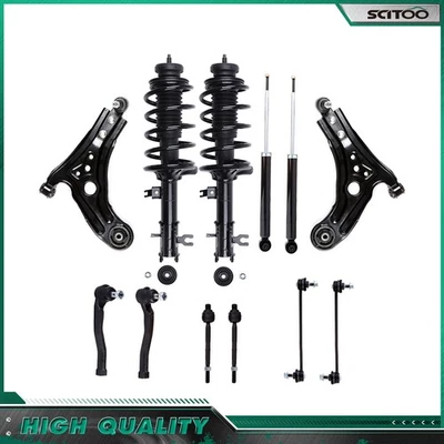 For Chevrolet Aveo 5 Pontiac Wave Front Struts Rear Shocks + Suspension Kit - Imagem 1 de 4