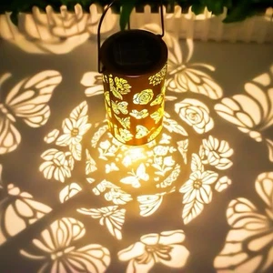 Rose  Decoration Solar Lanterns Outdoor Waterproof Garden Decor Gifts For…… - Picture 1 of 7