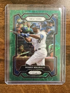 2024 Prizm Green Scope Ronny Mauricio RC /75 Mets - Picture 1 of 2