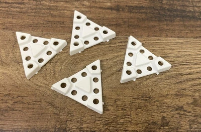 Mego Micronauts Cuartel General Interplanetario Repuesto 4 Conectores Triangulares B Foto 1 de 2