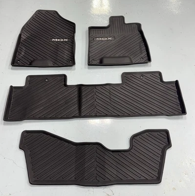 '17-'20 Acura MDX All-Season Weather Floor Mat Set (4 pieces) 08P17TZ5 Foto 1 de 4