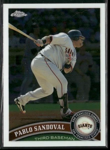 2011 Topps Chrome #93 Pablo Sandoval - Picture 1 of 2
