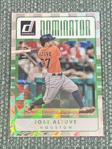 Donruss Dominator 2017 #D-4 Jose Altuve #ed 914/999 Houston Astros 🔥 - Imagen 1 de 3