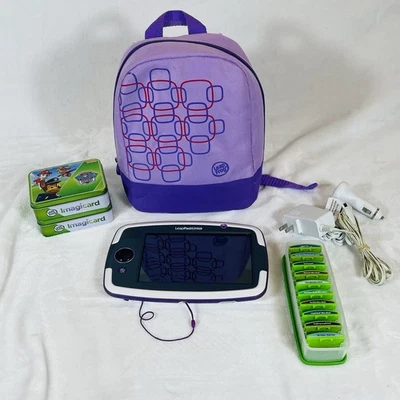 LeapPad Platinum & Case With Lot Of 8 Games by LeapFrog - Image 1 of 4
