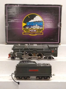 MTH 10-1091-1 Std. Spur Weißblech 392E Dampflok & Tender mit PS1 LN / Karton - Bild 1 von 5