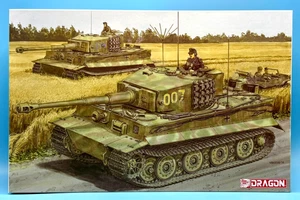 Dragon 1/35 6800+6028 Tiger I Wittmann's Last Tiger Brand New Complete Kit - Picture 1 of 7
