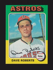Topps Large #301 1975 Dave Roberts Houston Astros como nuevo+ A - Imagen 1 de 2