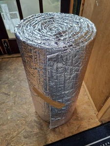 1.2m x 5m Rolls Shed insulation - Double Foil Bubble Insulation free postage - Picture 1 of 3