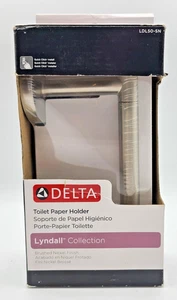 Delta LDL50-SN Lyndall Collection Single Post Toilet Paper Holder Brushed Nickel - Picture 1 of 9