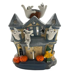 Halloween Haunted House P7311  Partylite - Tealight House Collection - Picture 1 of 6