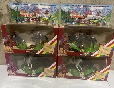 英国狂野西部印度动力骑手手绘摩擦驱动全新 1993 年批量 — 第 1/4 张图片