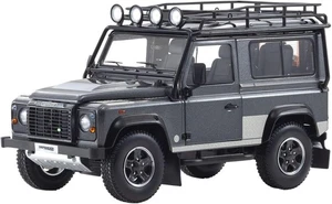 Kyosho Original 1/18 Land Rover Defender 90 Gray KS08901TR - Picture 1 of 6