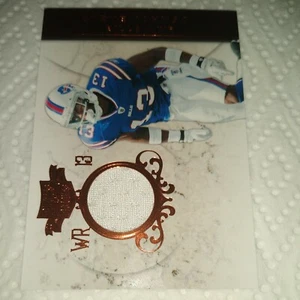 Steve Johnson 2011 Plates and Patches Jersey #13 Bills Kentucky Wildcats *78/82* - Picture 1 of 2