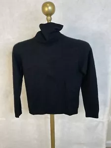 Brooks Brothers Womens Sz Small Italian 100% Cashmere Turtleneck Sweater - Picture 1 of 13