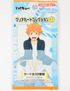 ENSKY Anime HAIKYUU HAIKYU Clear Card Collection 3 Genuine Product from Japan - Picture 1 of 7