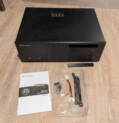 Silverstone SST GD04 B USB 3.0 Grandia Desktop - Gehäuse schwarz - Bild 1 von 4