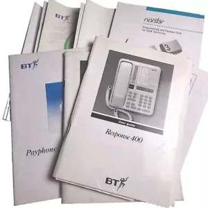 12x BT User Guide Vintage Book Lot Norstar Payphone Response - Picture 1 of 5