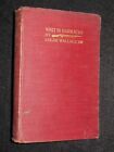 Edgar Wallace; Writ in Barracks - 1900-1st Impression, First Published Work (UK)