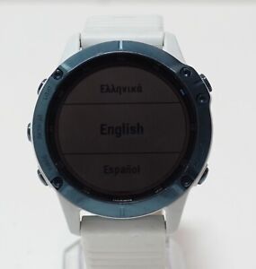Garmin Fenix 6 Pro Solar 47mm (Multisport Fitness Watch) Mineral Blue