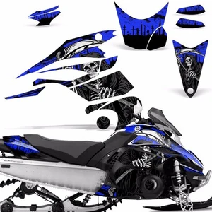 Calcomanías gráficas adhesivas para moto de nieve para Yamaha FX Nytro 08-14 REAPER U - Imagen 1 de 3