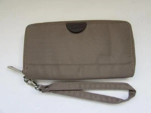 TRAVELON Portafoglio/Polsino Donna Frizione - Marrone - Nuovo senza etichette - Foto 1 di 1