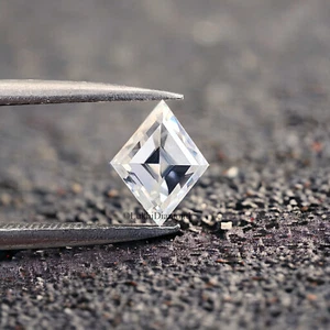 Kite Brilliant Cut Loose White Moissanite Stone Eye Clean Moissanite Q142 - Picture 1 of 7