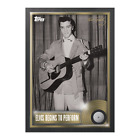 2022 Topps NOW ELVIS PRESLEY KING OF ROCK AND ROLL #6 1ST PERFORMANCE PRESALE 