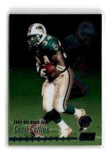 1999-Stadium Club Chrome -#140-Cecil Collins RC-Miami Dolphins - Picture 1 of 2
